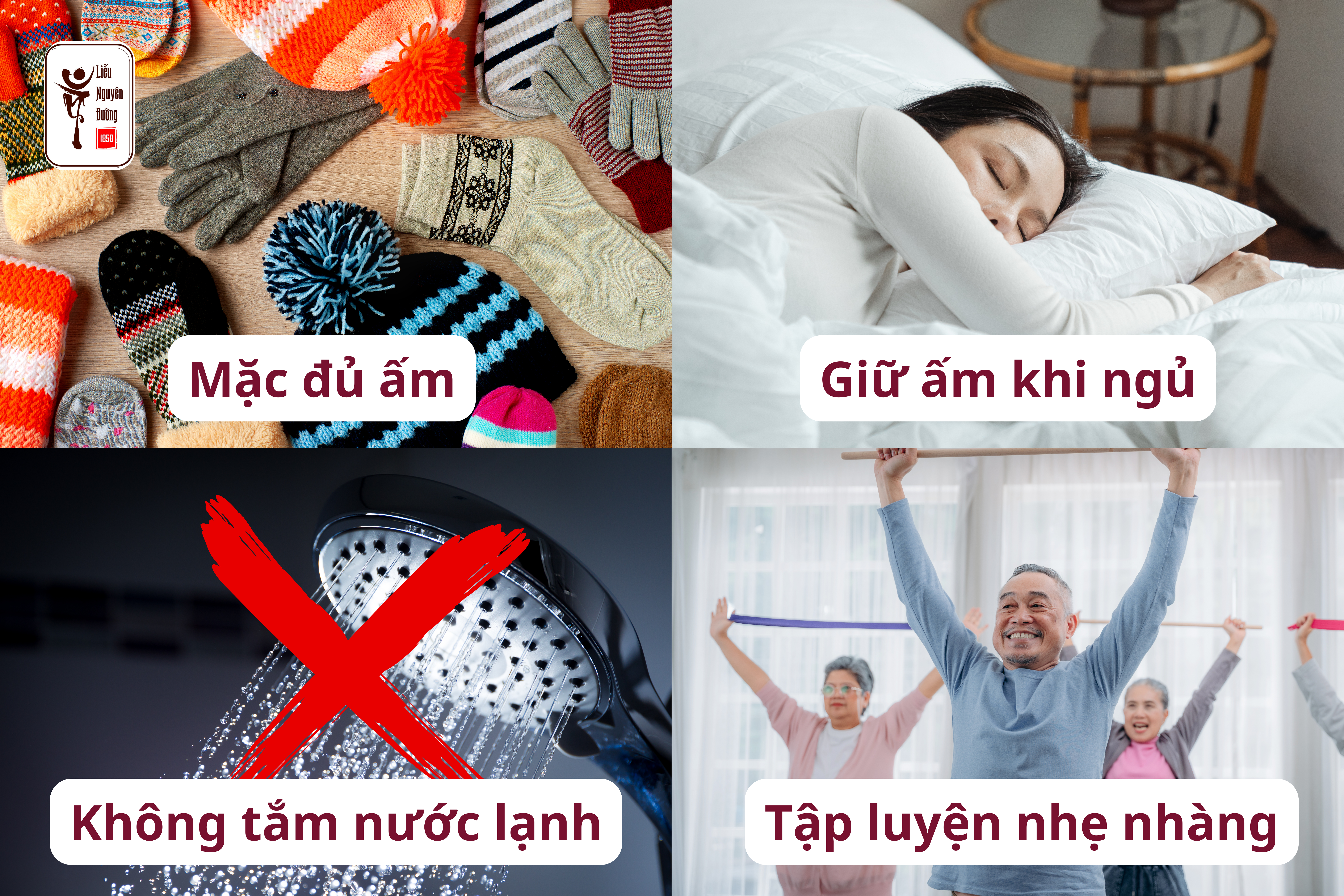 Cách cách phòng chống bệnh mùa lạnh