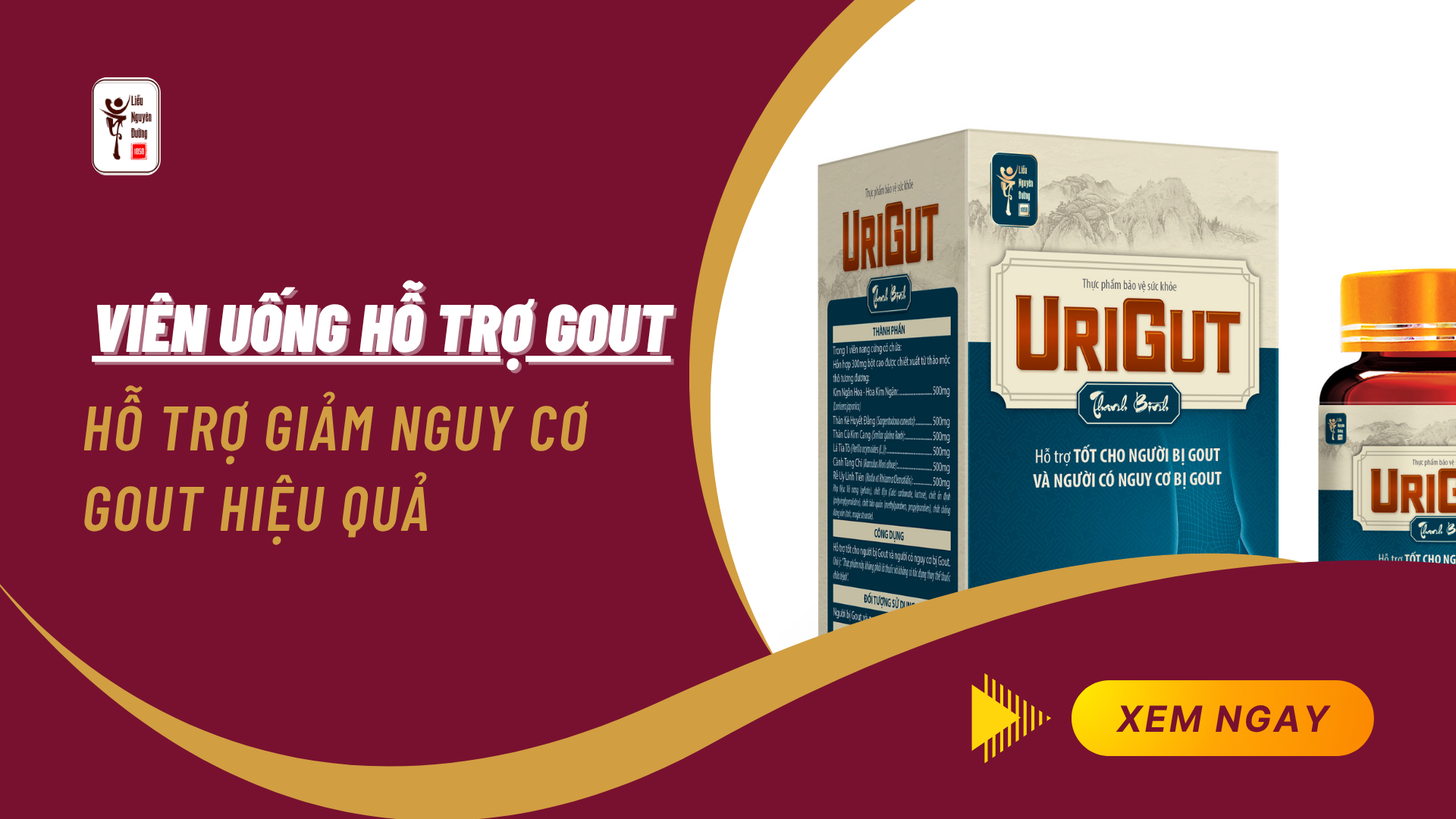 Viên Uống Hỗ Trợ Gout Từ Thảo Dược